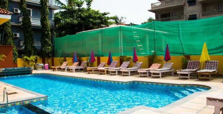 Marina Bay Beach Resort Candolim Eksteriør bilde