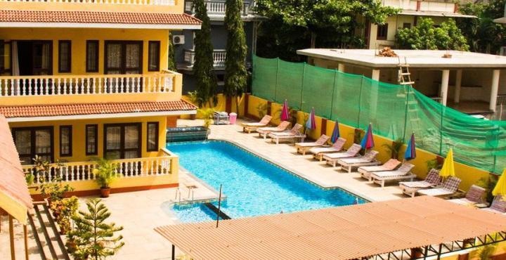 Marina Bay Beach Resort Candolim Eksteriør bilde